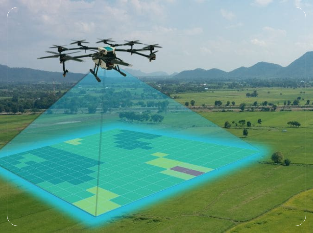Monitoreo ambiental con dron