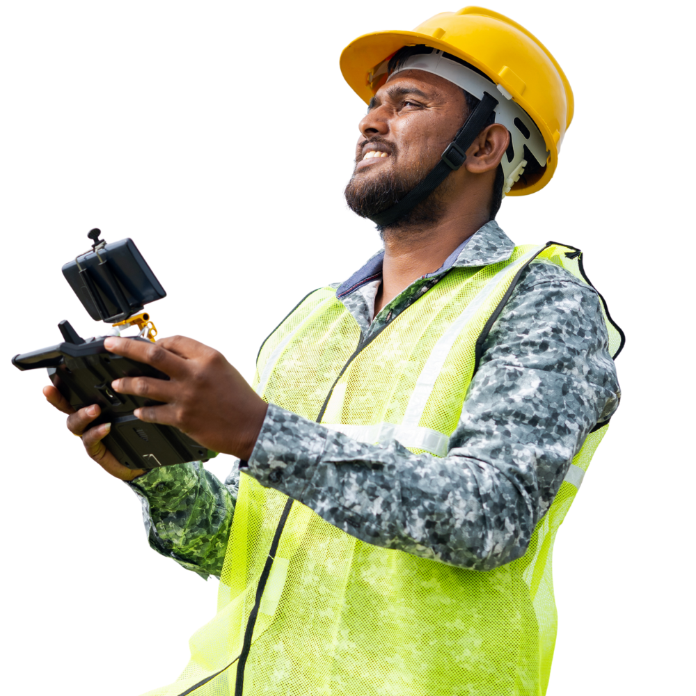 Servicios industriales con dron